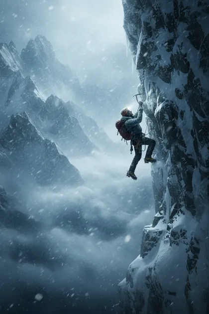 Affiche de Sommet Blanc, Film · Survie · 2025, disponible en VOD sur notre IPTV France